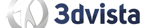 Logo officiel 3DVISTA – Création visites virtuelles 360°, collaboration et VR sur DISKOD MAROC