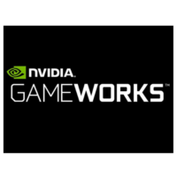 alt="Logo officiel NVIDIA GAME WORKS- Solutions IA, GPU et data centers innovants sur DISKOD MAROC"