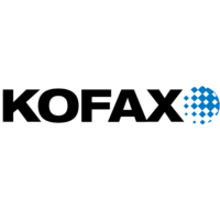 Logo officiel KOFAX - Solutions de gestion documentaire et PDF chez DISKOD MAROC. KOFAX est un leader mondial des solutions de capture de documents et de processus métier intelligents. Les produits KOFAX offrent des outils d'automatisation de processus