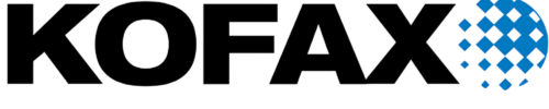 Logo officiel KOFAX - Solutions de gestion documentaire et PDF chez DISKOD MAROC. KOFAX est un leader mondial des solutions de capture de documents et de processus métier intelligents. Les produits KOFAX offrent des outils d'automatisation de processus