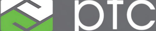Logo officiel PTC – PLM, CAO, IoT, transformation industrielle sur DISKOD MAROC