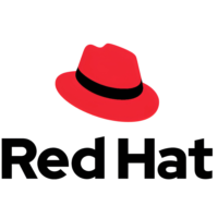 alt="Logo officiel RED HAT – Open source, Linux, cloud hybride sur DISKOD MAROC