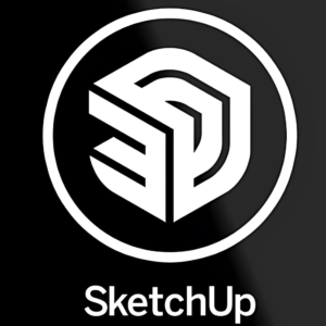 alt="Logo officiel SKETCHUP – Logiciel 3D architecture design Maroc sur DISKOD MAROC