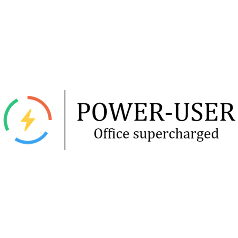 alt="Logo officiel POWER-USER – Add-in productivité PowerPoint, Excel, Word sur DISKOD MAROC.