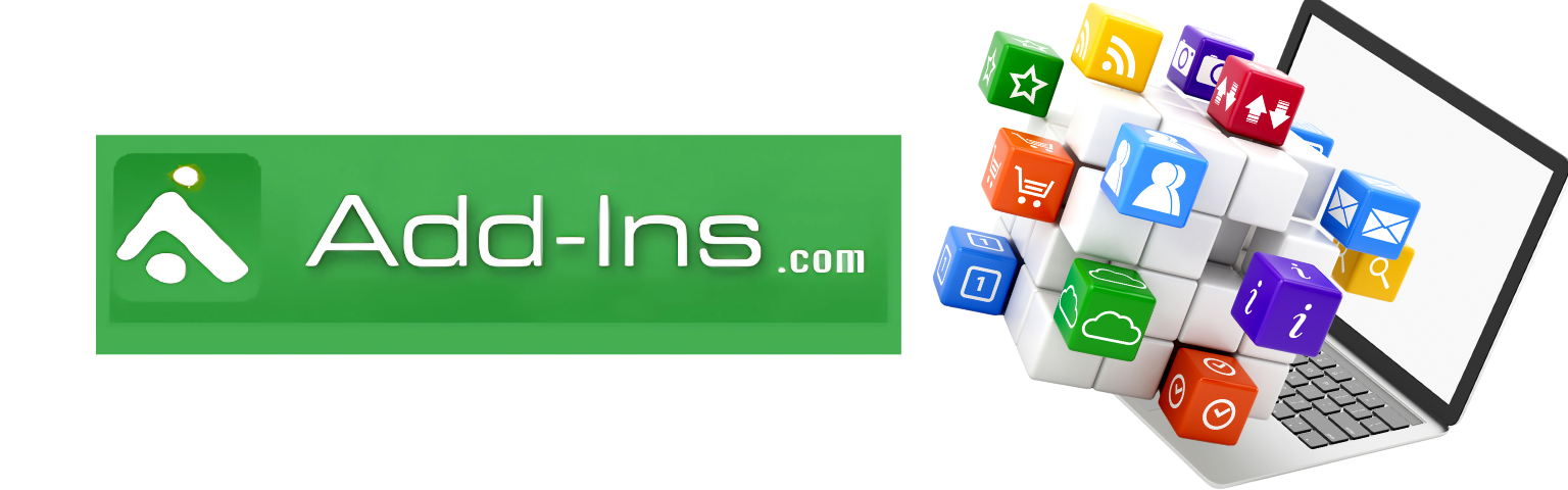 ADD-INS.COM propose des add-ins pour Microsoft Excel et d'autres applications Microsoft Office. Les add-ins proposés sur ce site peuvent aider les utilisateurs à optimiser leur utilisation de ces applications en ajoutant des fonctionnalités et en améliorant leur productivité.