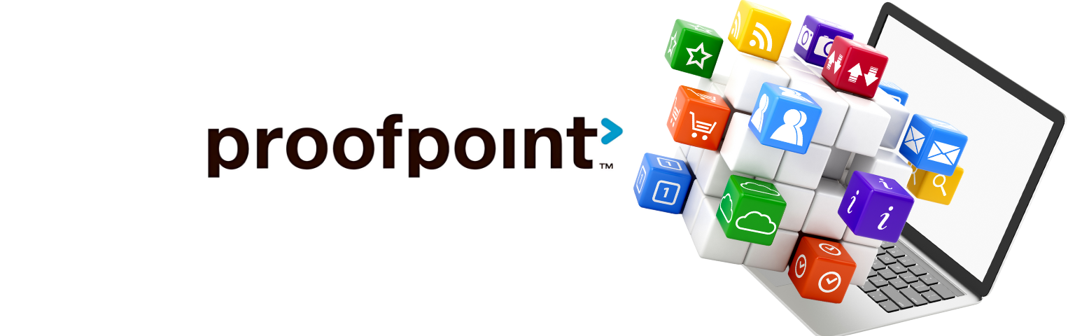alt="Bannière PROOFPOINT – Protection phishing, ransomware, DLP email sur DISKOD MAROC