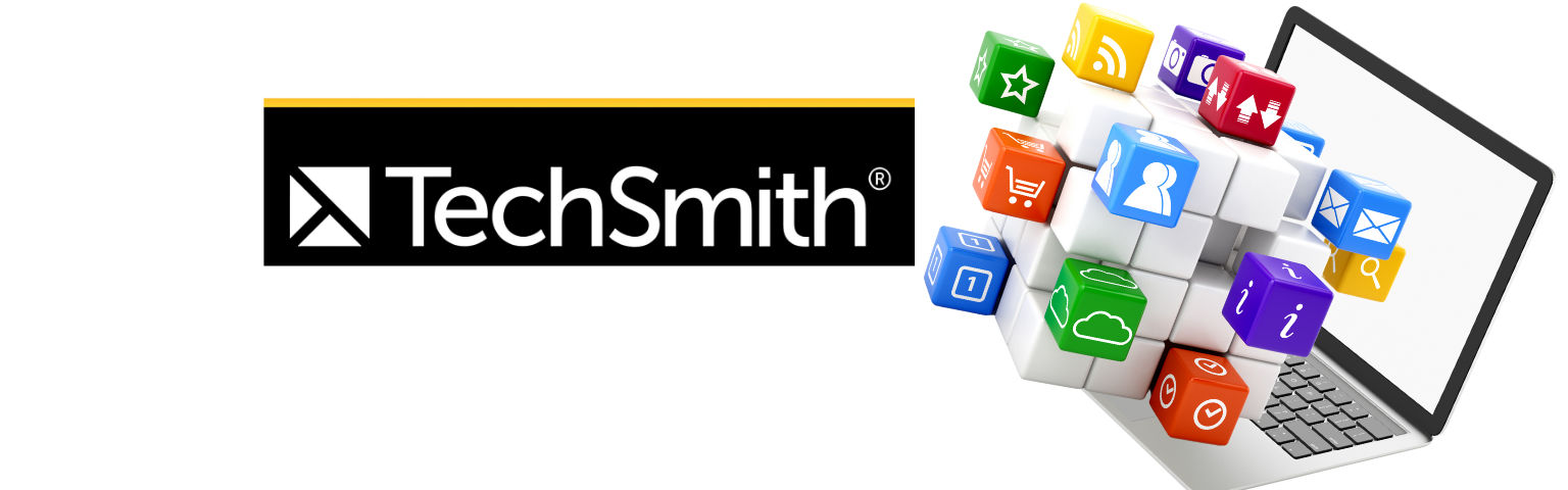 Bannière promotion licence officielle TechSmith sur Diskod au Maroc