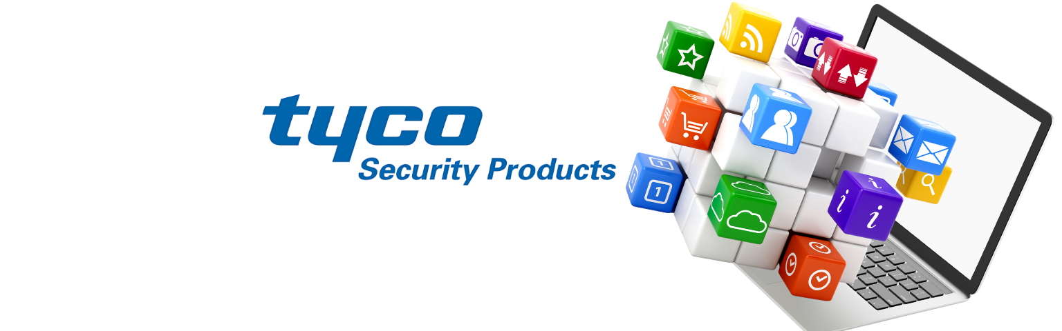 alt="Bannière TYCO – Détection incendie, vidéosurveillance et contrôle accès Maroc sur DISKOD MAROC