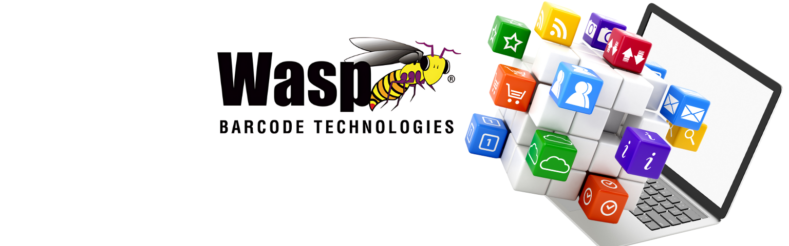 alt="Bannière WASP BARCODE – Solutions logiciels, scanners et imprimantes codes-barres sur DISKOD MAROC"